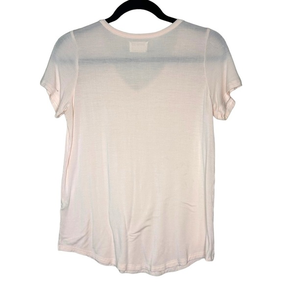 Jackson Rowe Girlfriend V-Neck Tee- Whisper - Picture 4 of 8